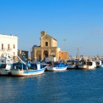 Barche da pesca a Gallipoli