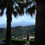 L'Etna visto da Taormina