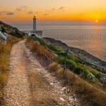 Otranto, faro Palascià,confine tra Adriatico e Ionio