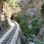 La ferrovia a cremagliera tra Diakoftò e Kalàvrita