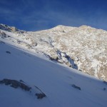 Avvicinamento alla sommità della Piramidia sul monte Ghiona