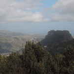 Il monte Consolino e la costa ionica visti dal bosco di Stilo